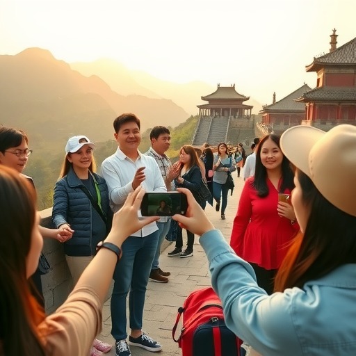 中国扩大免签政策初见成效 入境游热度持续攀升 “畅游中国”更便捷(图1)