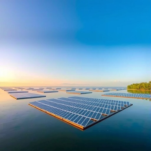 中企承建漂浮光伏项目助力印尼绿色发展（共建“一带一路”·第一现场）(图1)