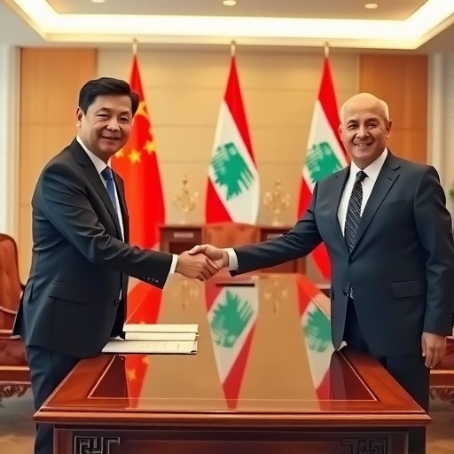 国家国际发展合作署副署长刘俊峰会见黎巴嫩发展与重建委员会主席卡巴尼(图1) 国家国际发展合作署副署长刘俊峰会见黎巴嫩发展与重建委员会主席卡巴尼(图1)