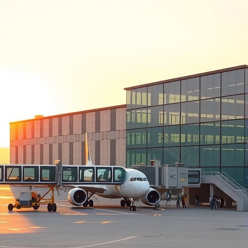 广州白云国际机场T3航站楼迎来首个国际进境航班(图1)