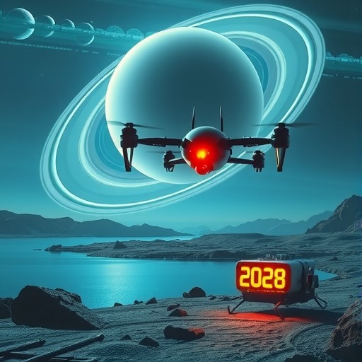 NASA核动力蜻蜓成功闯关,2028年出征土卫六泰坦(图1) NASA核动力蜻蜓成功闯关,2028年出征土卫六泰坦(图1)
