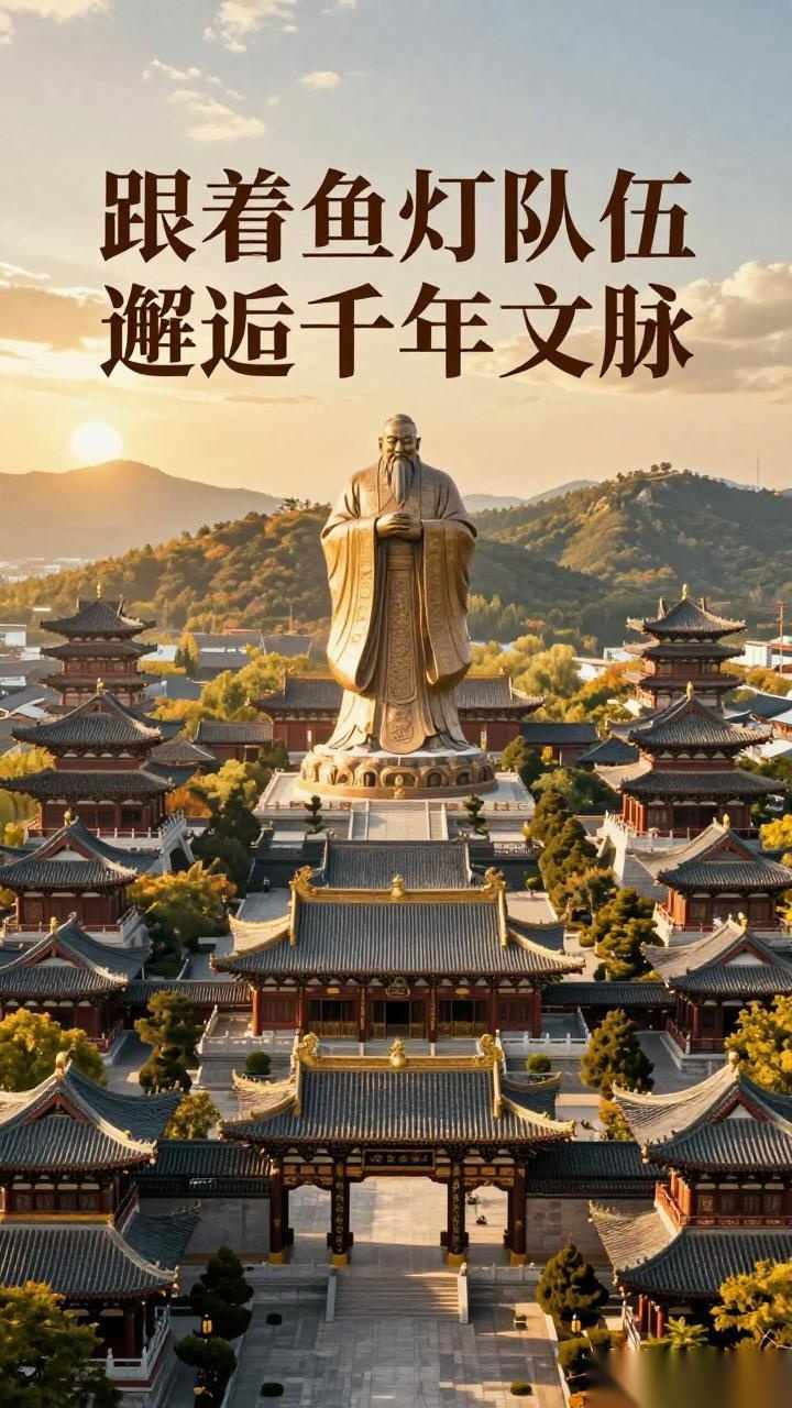 尼山文化片区聚力打造文化“两创”新地标 跟着鱼灯队伍邂逅千年文脉