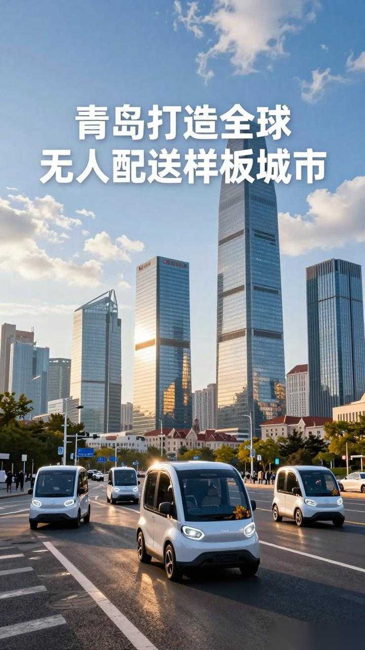 青岛打造全球无人配送“样板城市”！探访无人配送如何重塑城市物流