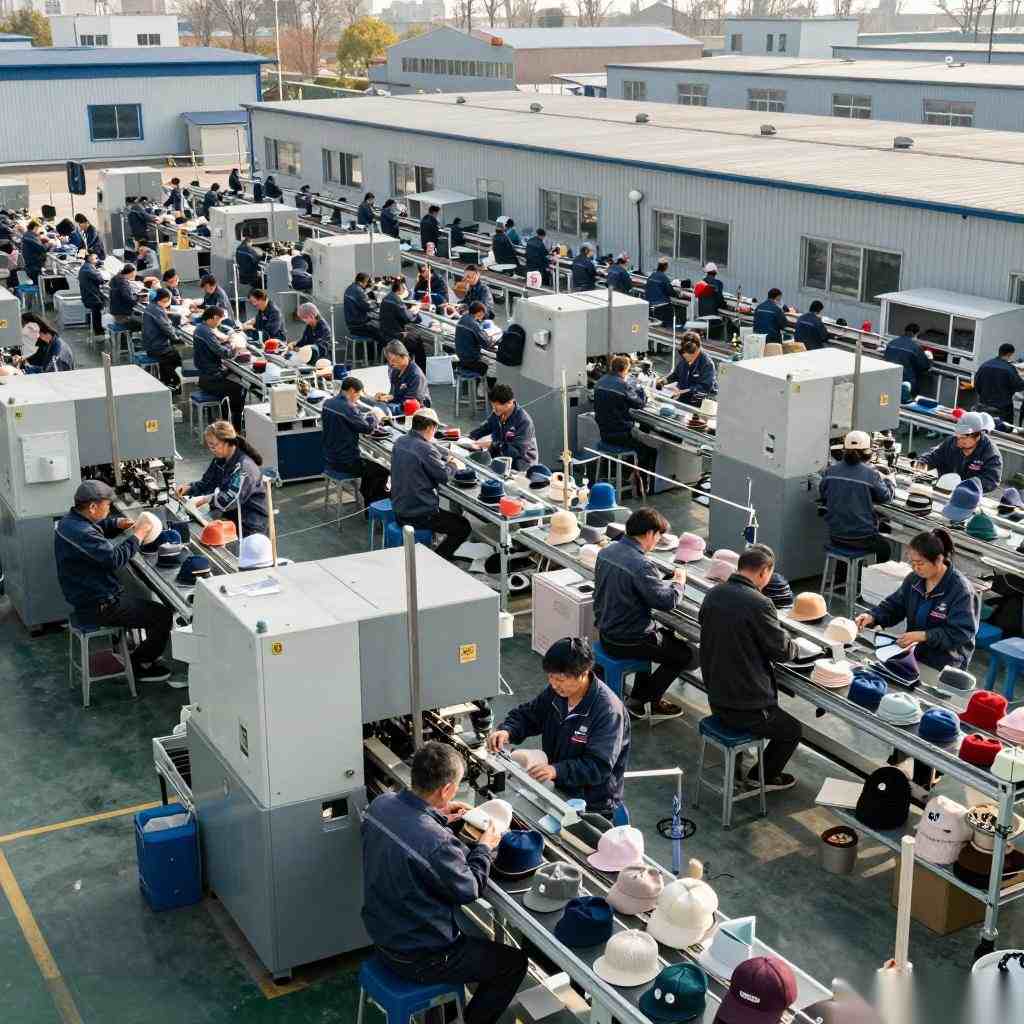 年产12亿顶,山东这座小城如何上演“帽子戏法”(图3) 年产12亿顶,山东这座小城如何上演“帽子戏法”(图3)