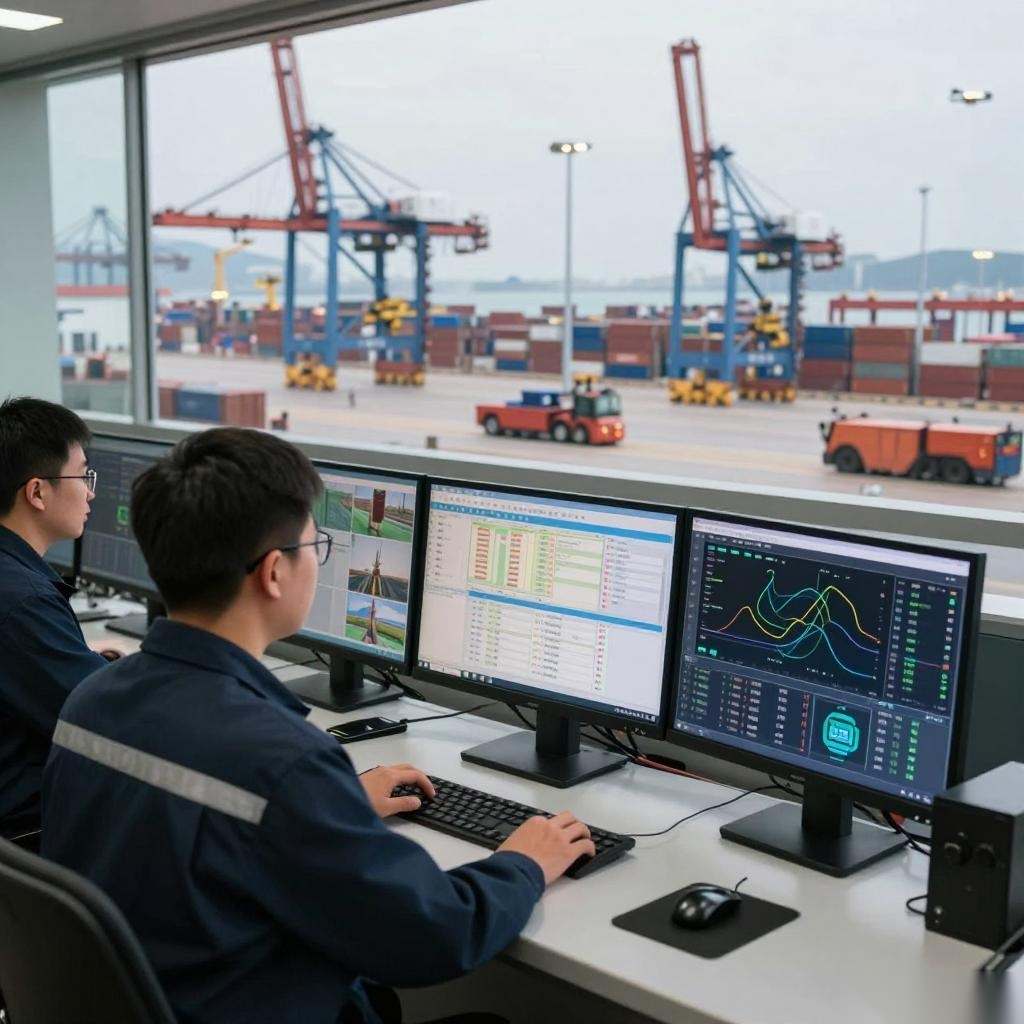 从“智慧绿色”到“中国范式” ,青岛港的“双五星”答卷是如何炼成的?(图2) 从“智慧绿色”到“中国范式” ,青岛港的“双五星”答卷是如何炼成的?(图2)