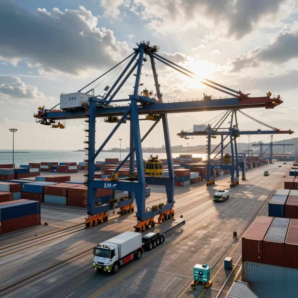 从“智慧绿色”到“中国范式” ,青岛港的“双五星”答卷是如何炼成的?(图3) 从“智慧绿色”到“中国范式” ,青岛港的“双五星”答卷是如何炼成的?(图3)