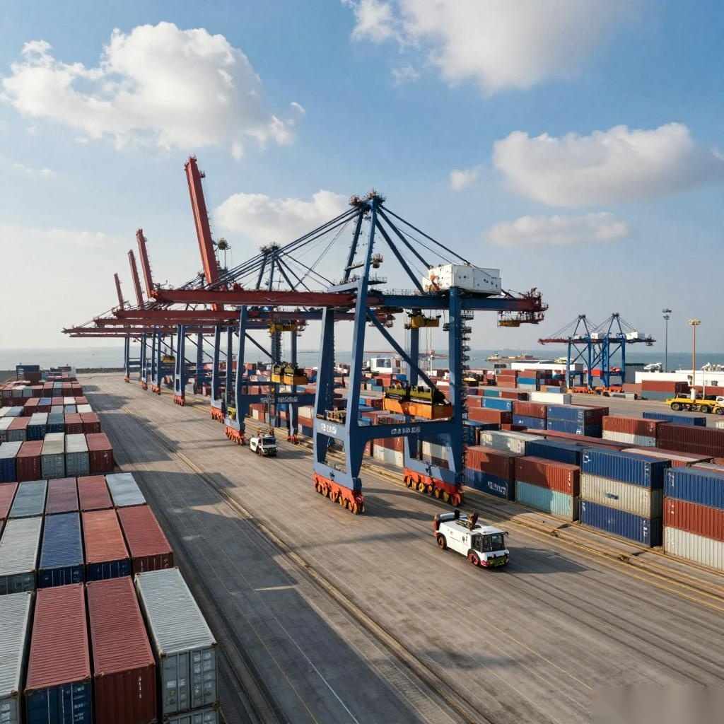 从“智慧绿色”到“中国范式” ,青岛港的“双五星”答卷是如何炼成的?(图3) 从“智慧绿色”到“中国范式” ,青岛港的“双五星”答卷是如何炼成的?(图3)