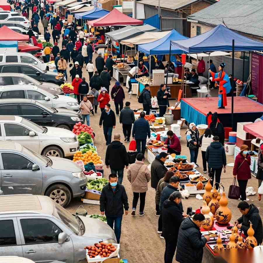 10万人赶曹洼大集,到底在“赶”什么?(图2) 10万人赶曹洼大集,到底在“赶”什么?(图2)