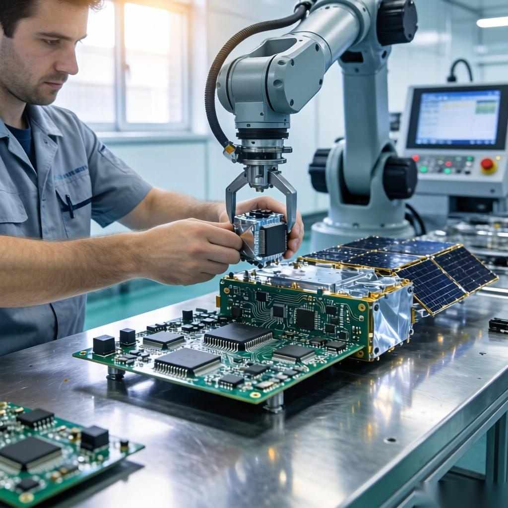 经济大省挑大梁丨“卫星，按斤卖？” 山东首条卫星“智造”流水线投产，最快三个月造一星(图1)