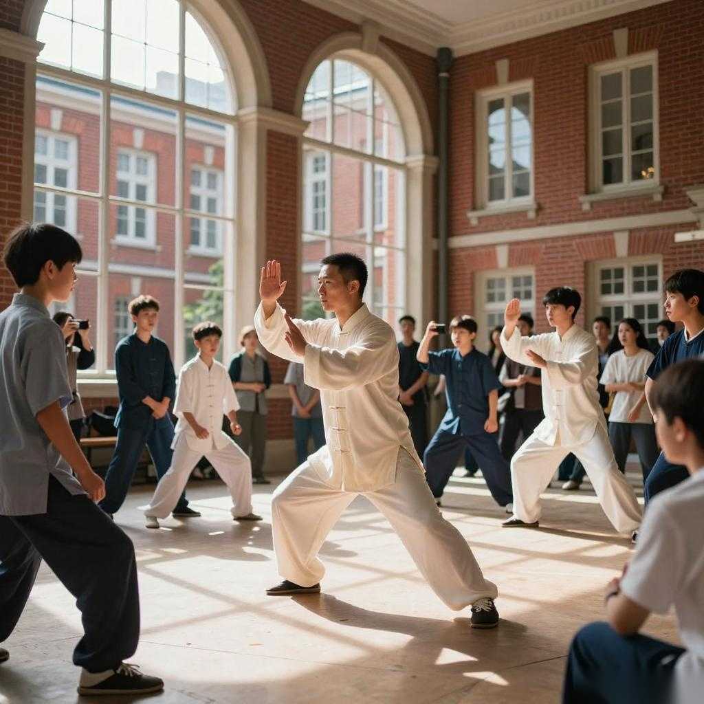 中国功夫、书法篆刻等走进法国大中小校园