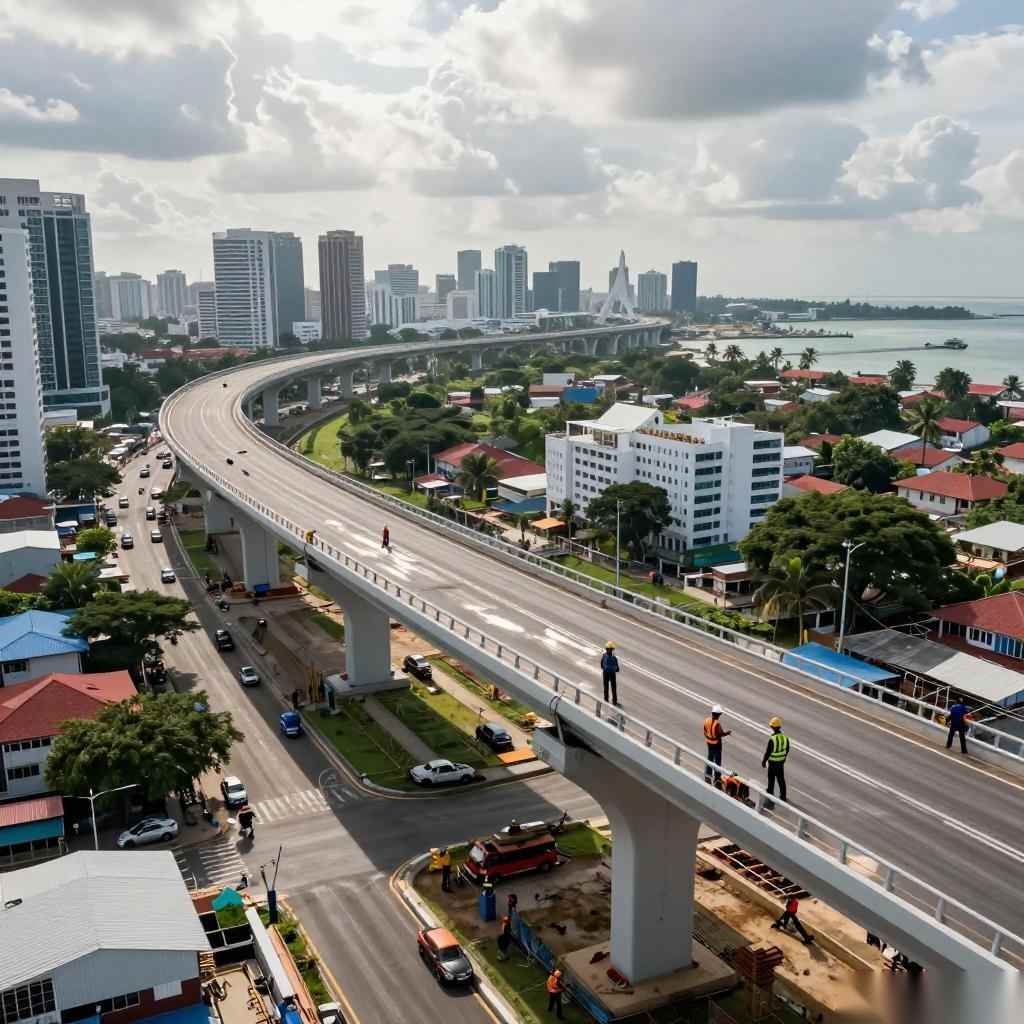 （奋斗者的新时代）中国青年建设者为改善斯里兰卡社会经济发展奋斗海外