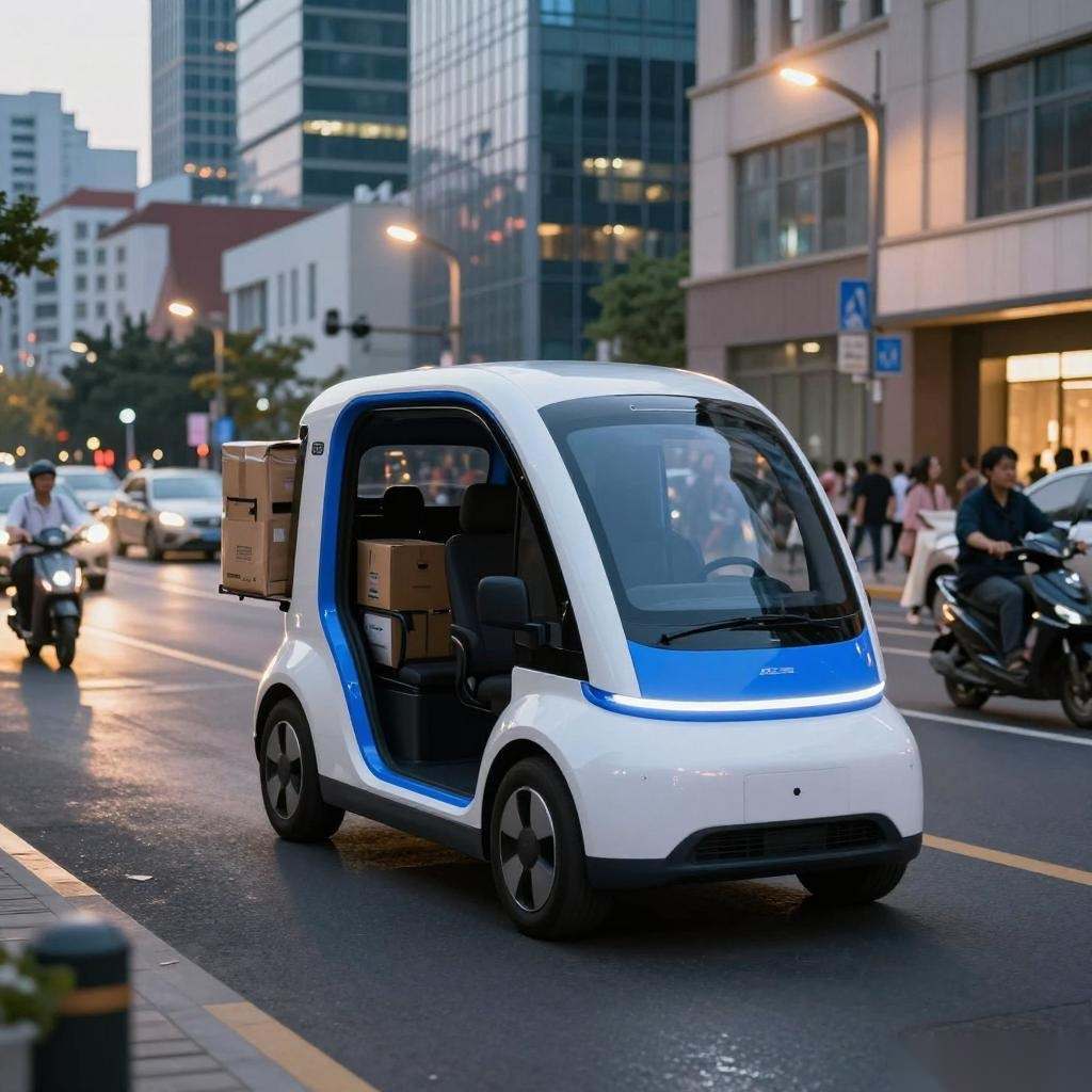 青岛打造全球无人配送“样板城市”！探访无人配送如何重塑城市物流