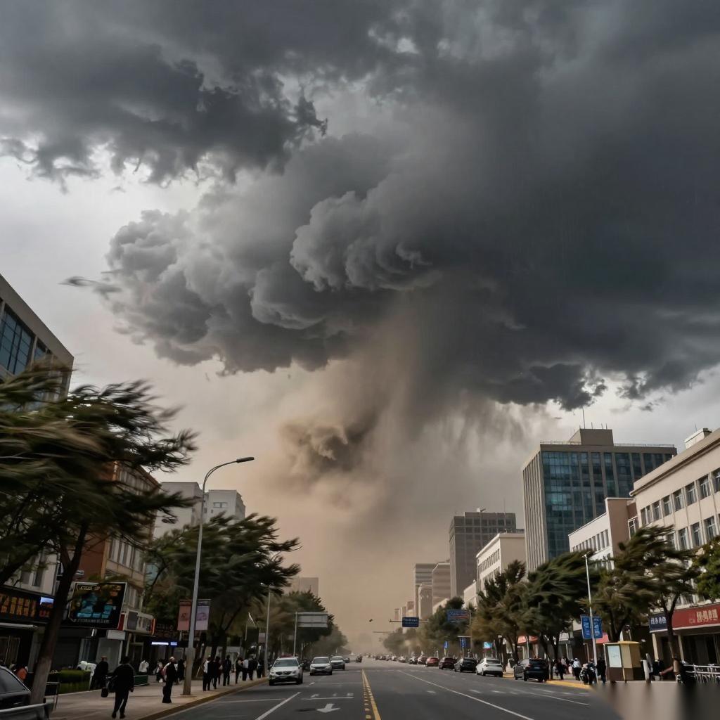 注意防范！大风+沙尘天气影响山东