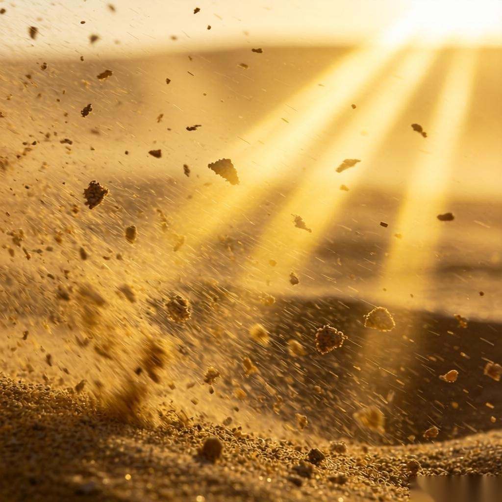 注意防范！大风+沙尘天气影响山东(图1)