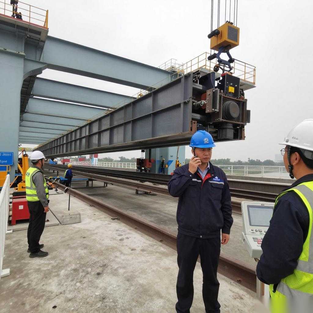 潍宿高铁山东段多处连续梁完成转体(图2) 潍宿高铁山东段多处连续梁完成转体(图2)