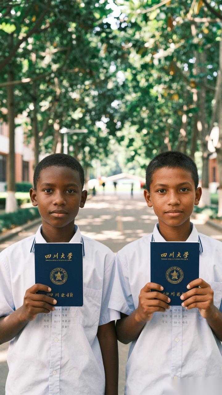 寻迹中国 | 乍得双胞胎的安逸成都生活