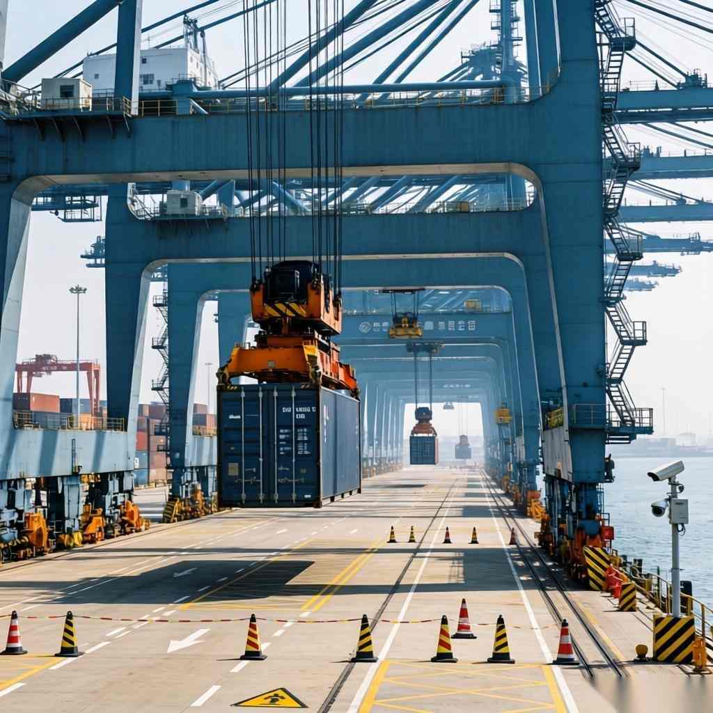 2025年山东沿海港口万吨级以上泊位达到404个，新开辟外贸航线20条(图1)