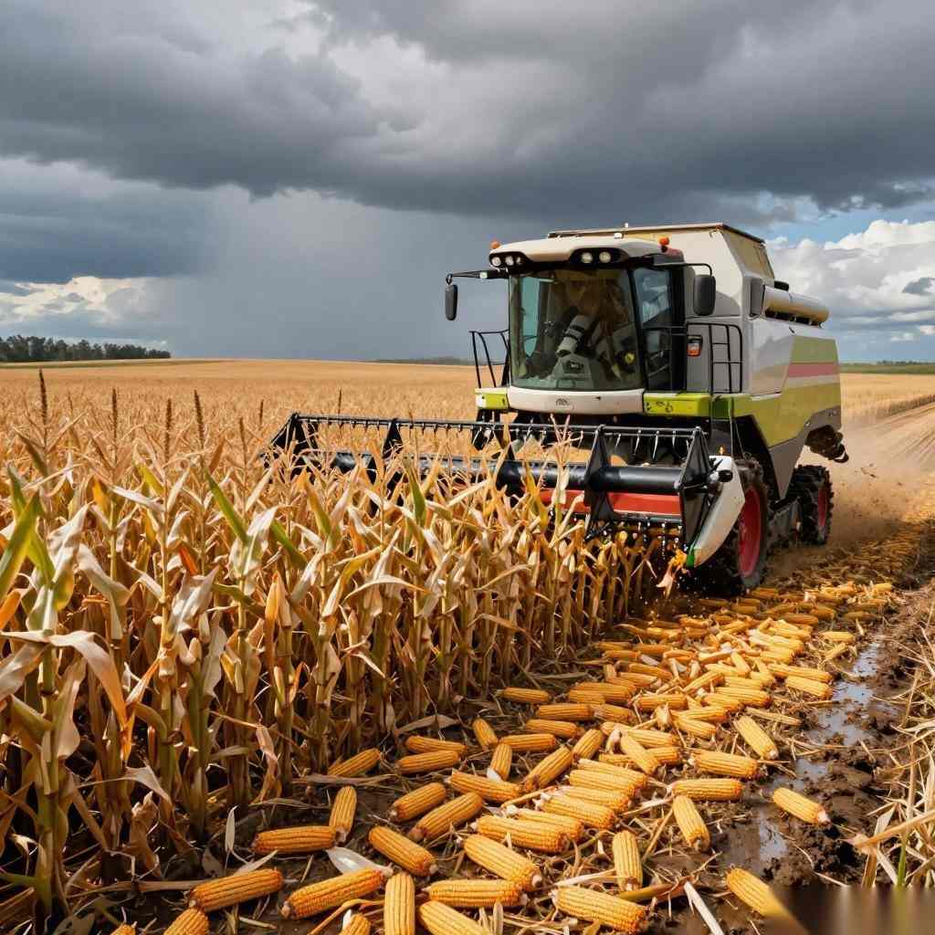 抢！应对连阴雨，秋收一线直击（秋收进行时）