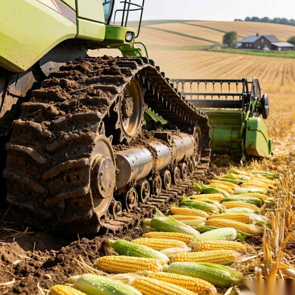 抢！应对连阴雨，秋收一线直击（秋收进行时）(图1)