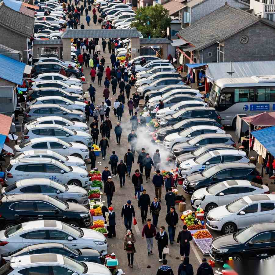 从“赶大集”到 “打卡游” 一起来领略临沂曹洼大集的烟火气