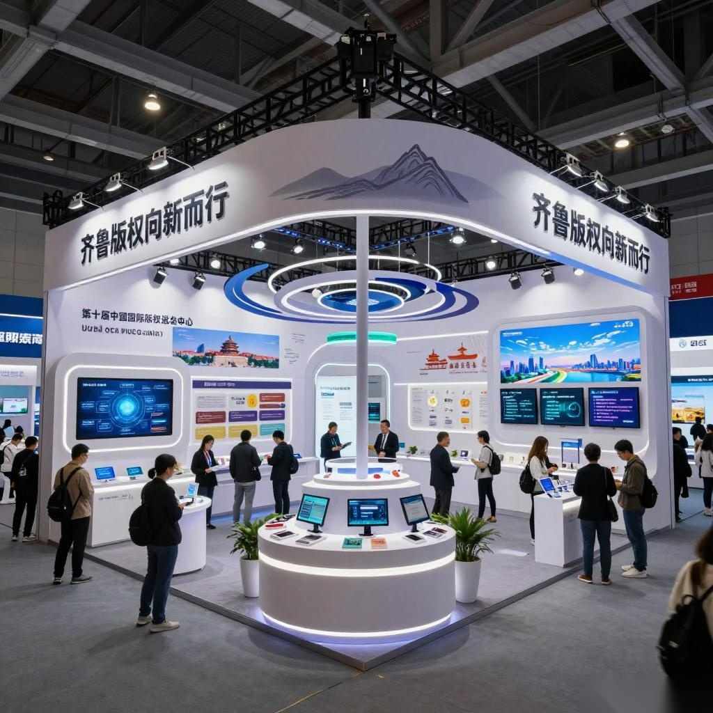 数智赋能 以新赴约—齐鲁版权携创新成果亮相第十届中国国际版权博览会