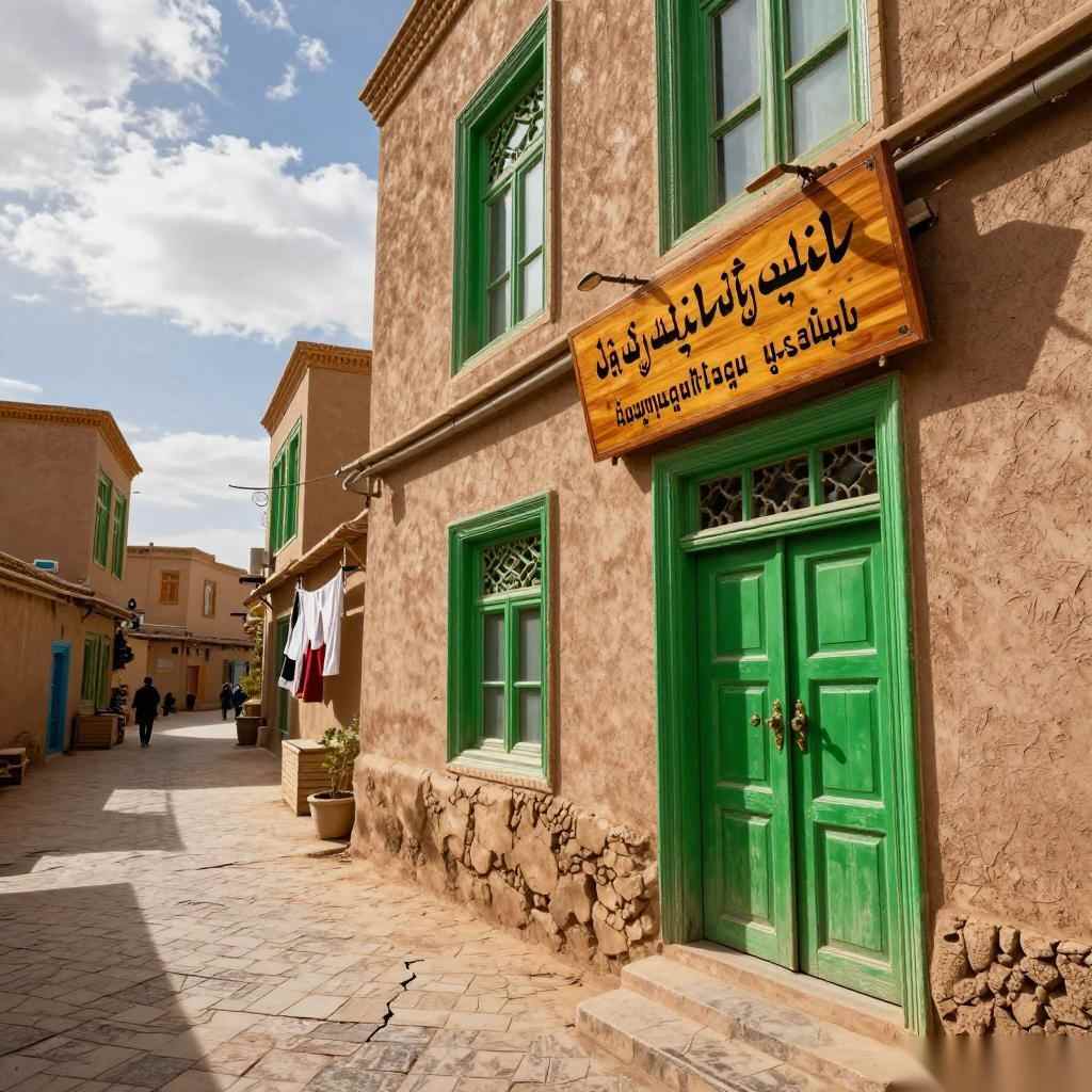 喀什古城里“跨国夫妻”的咖啡店