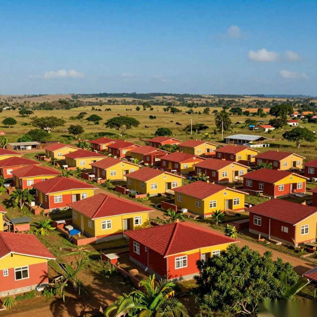 通讯｜中企承建移民新村为科特迪瓦北部村民开启幸福新生活