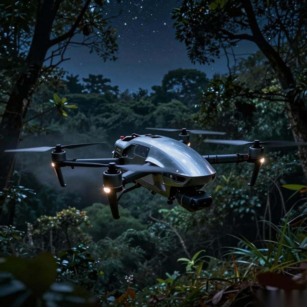 6月9日外媒科学网站摘要：这款无人机在黑夜密林飙到时速70公里