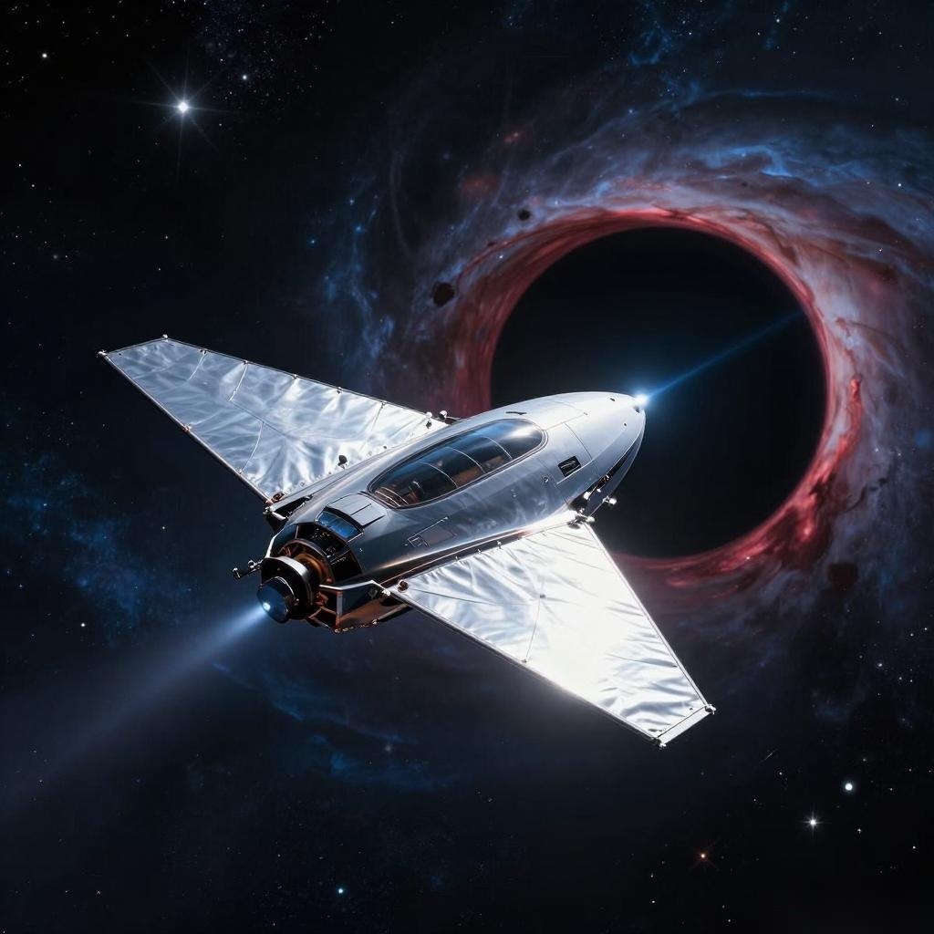 8月12日外媒科学网站摘要：复旦科学家规划百年任务，用“光帆”将探测器送往黑洞