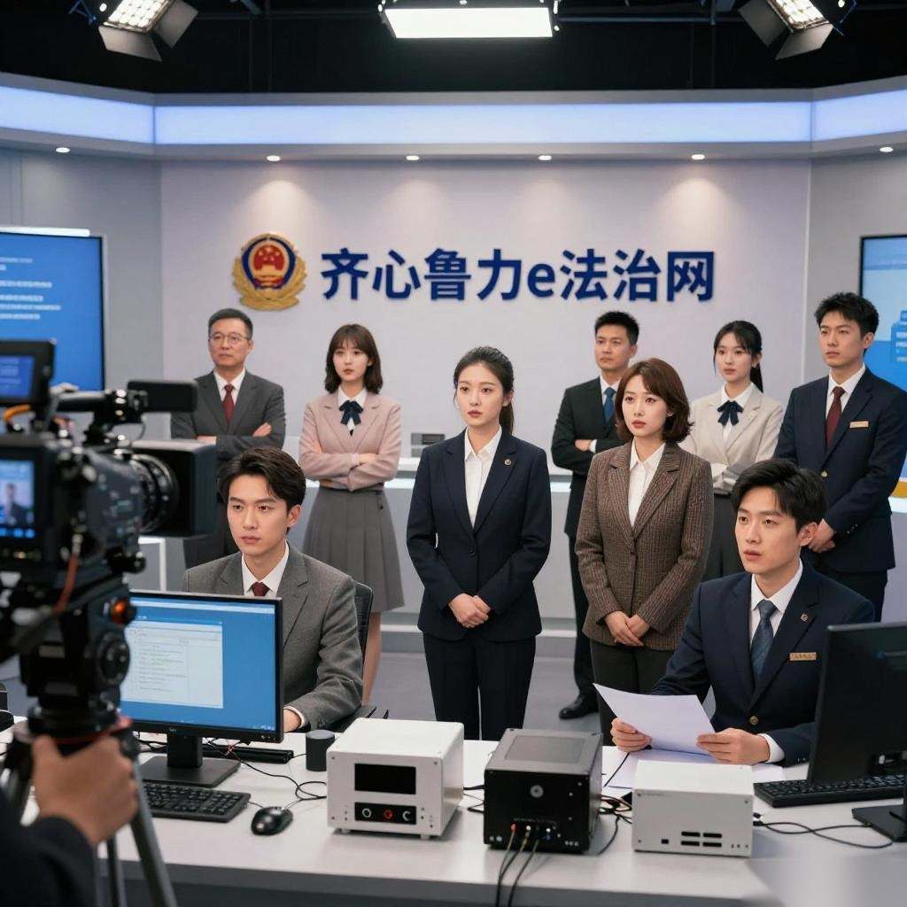 “齐心鲁力 e法治网”网络执法系列情景剧之《“码”上有惊喜》