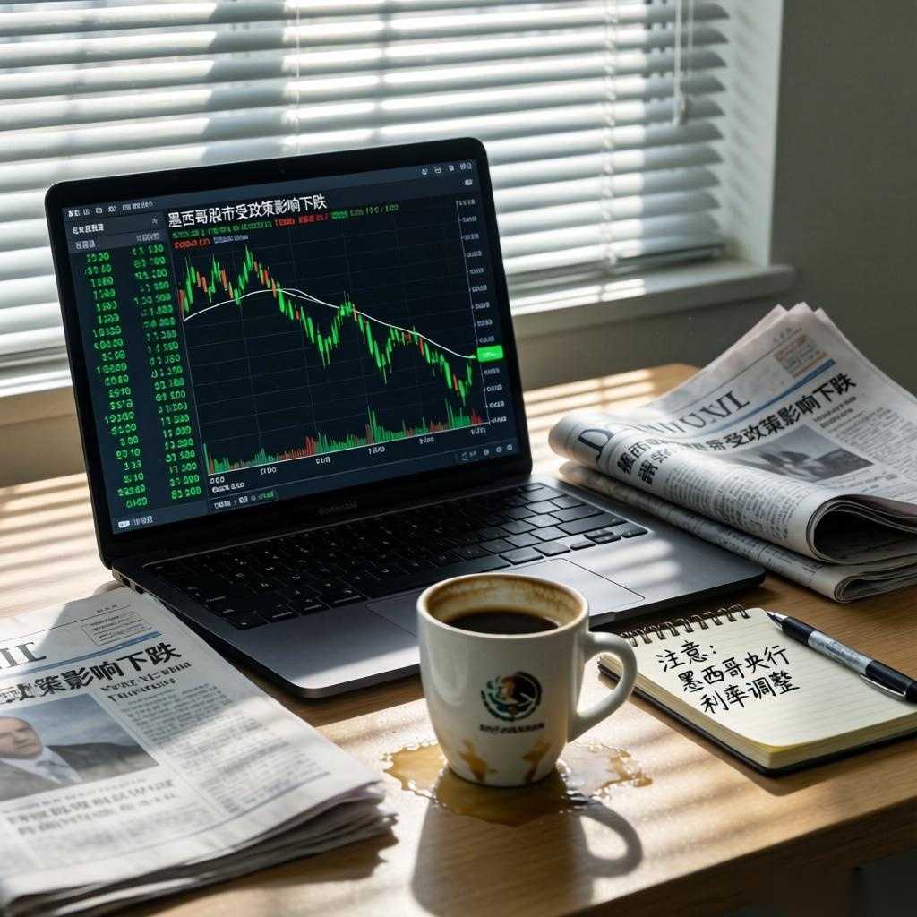 墨西哥主要股指日内跌幅扩大至1%(图1)