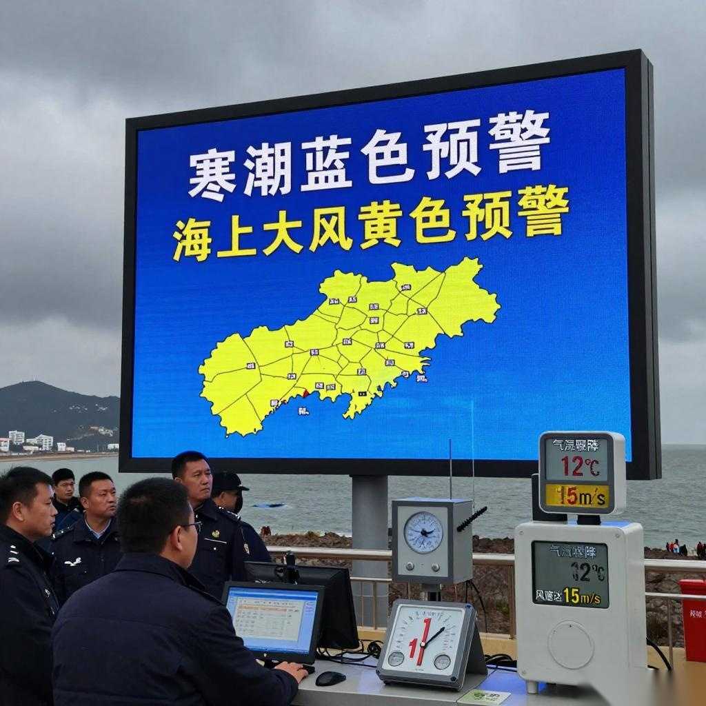 山东发布寒潮、大风预警！