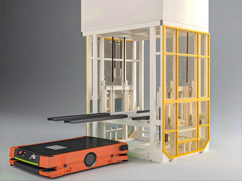 创新升级！中鼎推出AGV配套提升机，助力智能制造提速升级 2025-04-23