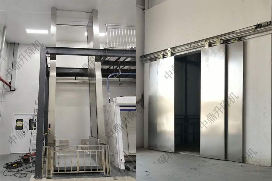 不锈钢货梯：守护洁净，承载高效 2026-01-21(图1)