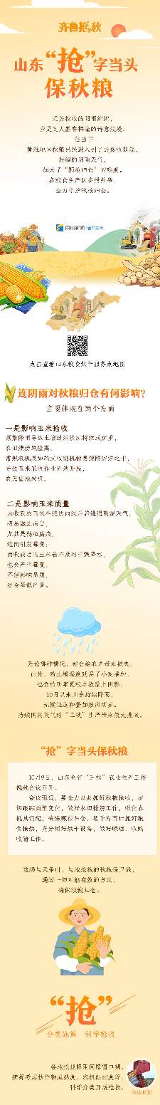 齐鲁“抢秋”｜山东“抢”字当头保秋粮