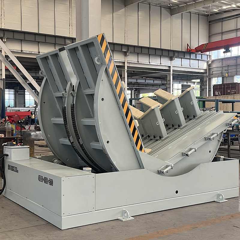 机械翻转机：高效解决重物翻转难题的工业“翻转能手” 2025-09-10