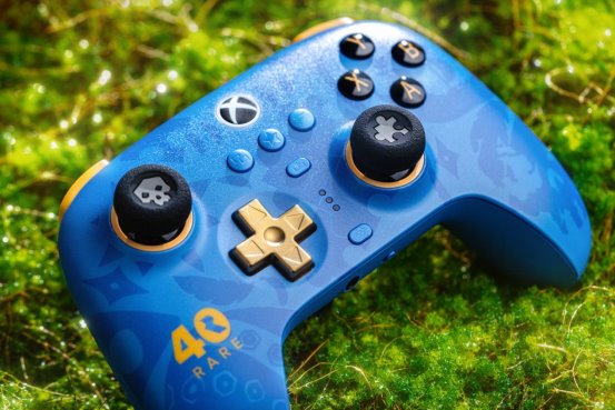 Xbox无线授权，八位堂×Rare 40周年纪念版手柄上市(图4)