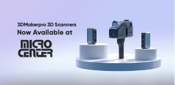 积木易搭旗下3DMakerpro与美国科技零售巨头Micro Center达成零售战略合作，加速美国3D扫描市场布局(图1)