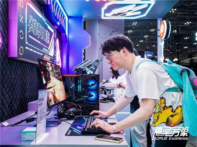 BW2025技嘉AORUS战力全开，次元突破！硬核电竞引爆文化狂潮(图4)