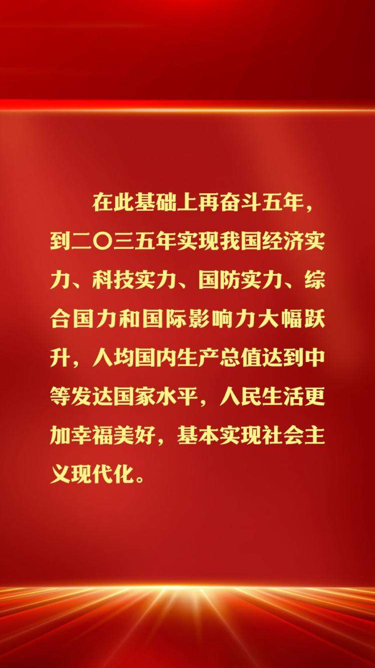 微海报丨展望“十五五”，我们有这些发展目标(图3)