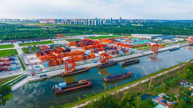 千年运河扬新帆:济宁打造北方内河航运中心(图3) 千年运河扬新帆:济宁打造北方内河航运中心(图3)