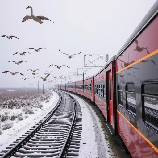 全国首条“天鹅旅游专线列车”开行 山东荣成发出冬日邀约(图3)