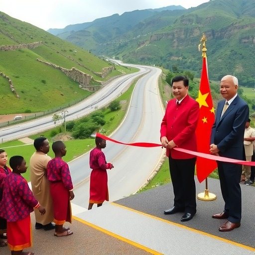 刚果（布）部长：中企承建的公路助力刚实现经济社会效益双赢(图1)