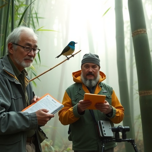 通讯｜中法专家情牵蓝冠噪鹛