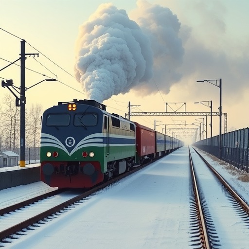 首列“北极快线1号”物流专列在俄开行