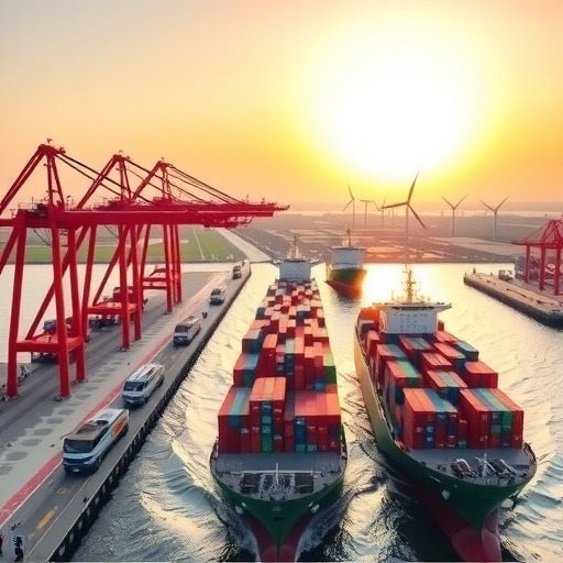 向绿而行 向海图强 山东港口书写绿色转型新篇章(图1)