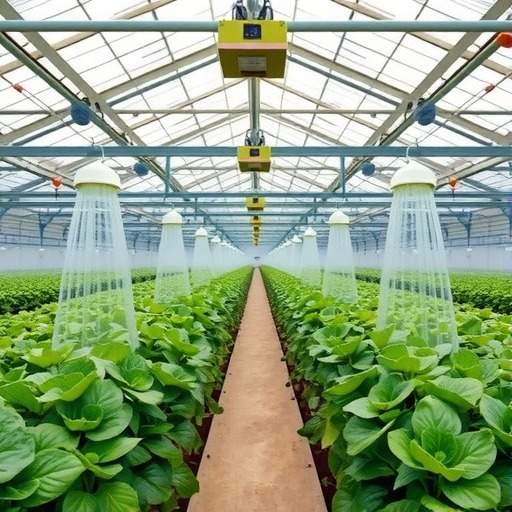 山东聊城：智能温室蔬菜种植实现高效转型(图1)