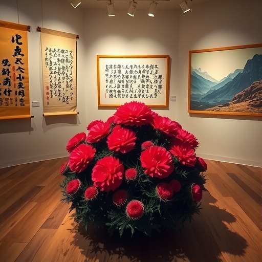 高原壮美格桑红 笔墨光影颂华章——朱崇昌诗词书法摄影展隆重开幕