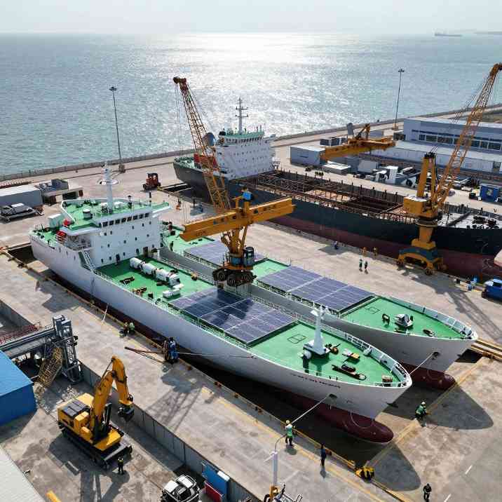 牢记嘱托 逐梦深蓝|北海造船发挥“链主”企业聚合效应，打造绿色低碳产业链(图2)