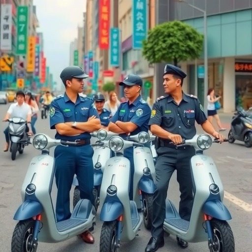 九号“安全出行守护行动”落地深圳 携手交警筑牢安全防线(图1)